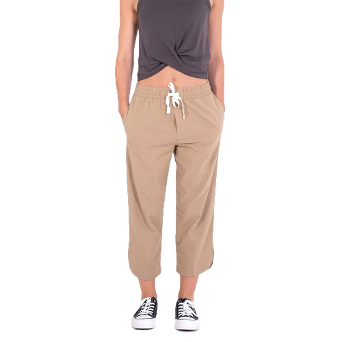Hurley Γυναικείο παντελόνι Stape Midi Length Mineral Wash Pant